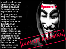 Example of domain farming